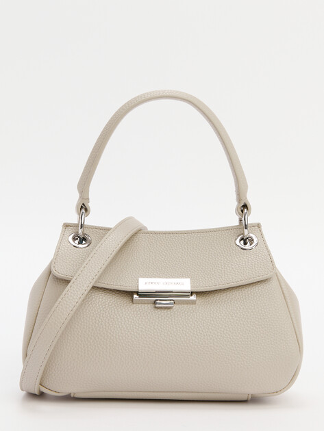 Женская сумка с ручкой ARMANI EXCHANGE, Артикул 949178, серо-бежевый | 4081555. Ракурс 1