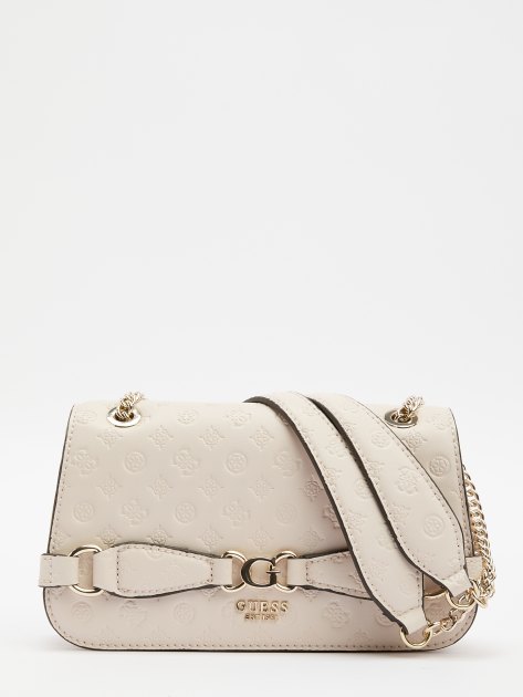 Mia logo crossbody bag guess sale