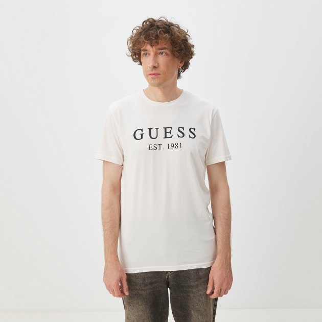 White guess tee top