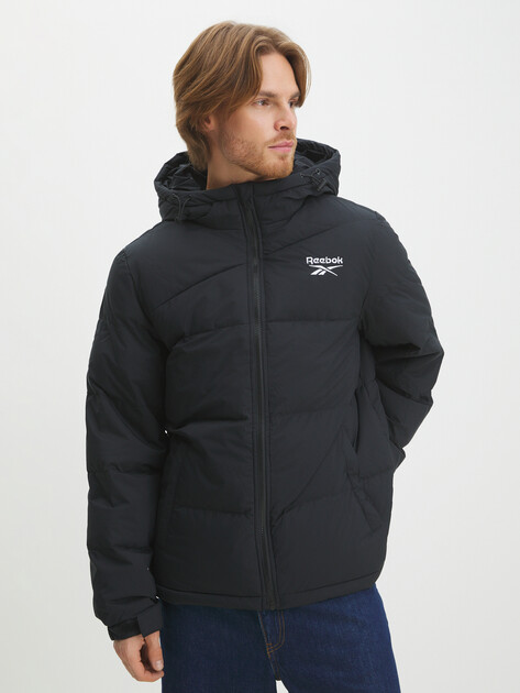 Giacca reebok nera discount