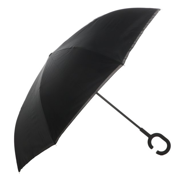 Женский зонт механический TENDANCE, Артикул YU-TD-109, черный | 4085140. Ракурс 1