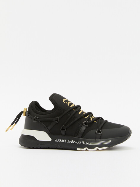 Мужские кроссовки VERSACE JEANS COUTURE DYNAMIC, Артикул 77YA3SA6, черный | 4091981. Ракурс 1