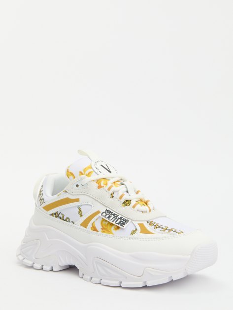 Женские кроссовки VERSACE JEANS COUTURE HIKER, Артикул 77VA3SVG, белый | 4092011. Ракурс 1 Женские кроссовки VERSACE JEANS COUTURE HIKER, Артикул 77VA3SVG, белый | 4092011. Ракурс 1