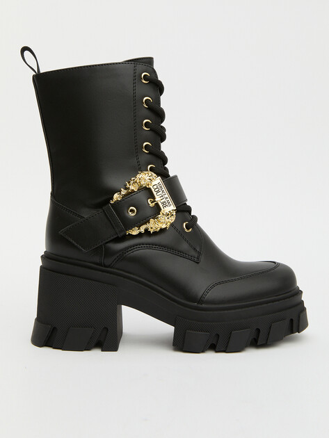 Ботильоны VERSACE JEANS COUTURE SOPHIE, Артикул 77VA3S86, черный | 4092031. Ракурс 1