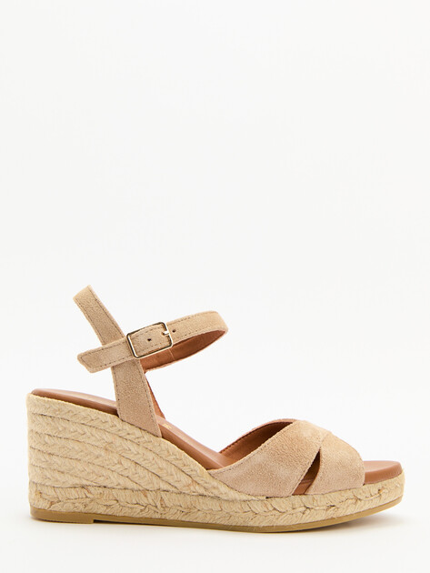 Босоножки LA MAISON DE L'ESPADRILLE, Артикул RV810SS24, песочно-бежевый | 4096397. Ракурс 1