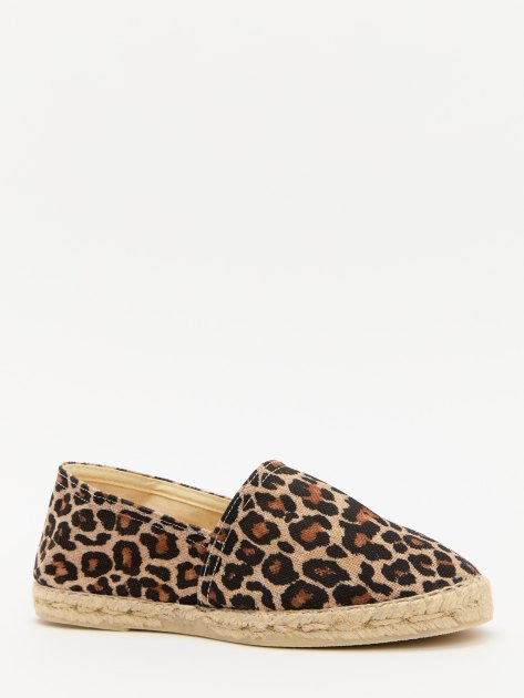 Espadrilles leo print cheap