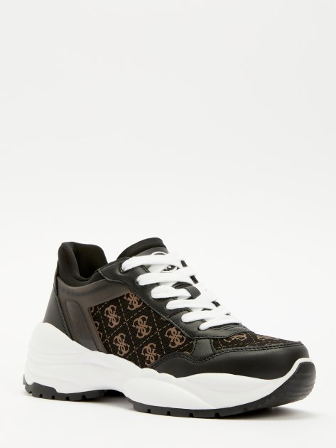 Sneakers guess black discount