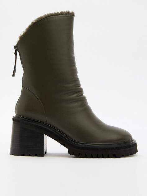 Женские полусапоги TENDANCE, Артикул GLC5328A-01, серо-зеленый | 4100976. Ракурс 1