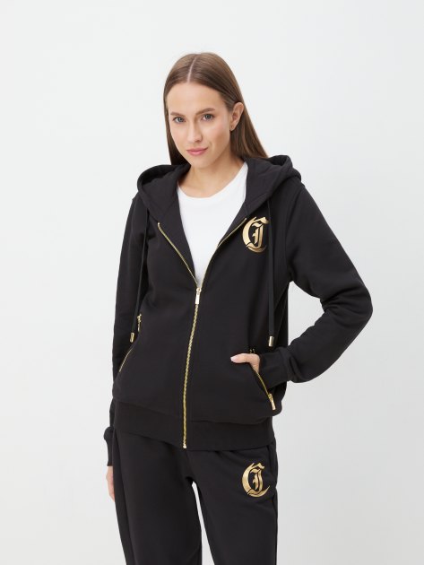 Женская толстовка JUST CAVALLI ICONIC LOGO SNAKE, Артикул 77PAIT01, черный | 4105433. Ракурс 1 Женская толстовка JUST CAVALLI ICONIC LOGO SNAKE, Артикул 77PAIT01, черный | 4105433. Ракурс 1