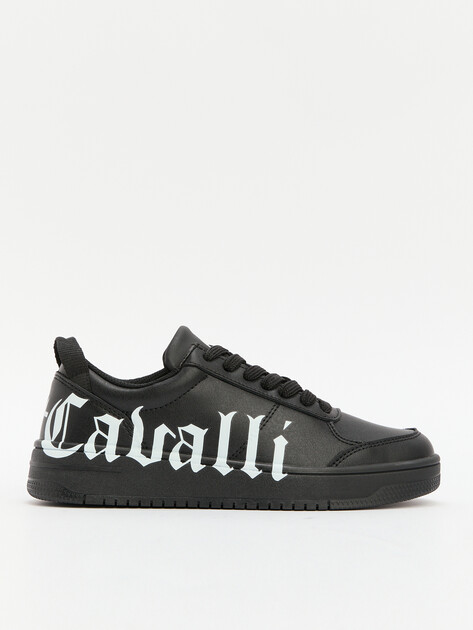 Женские кеды JUST CAVALLI AZULA, Артикул 77RA3SM5, черный | 4107078. Ракурс 1