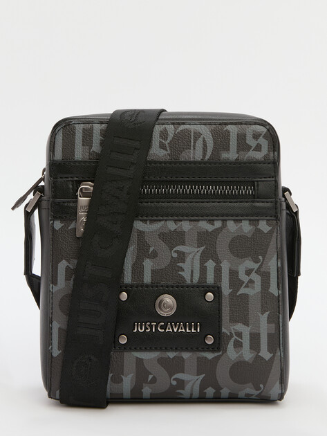 Мужская сумка  JUST CAVALLI JC GOTHIC PLATE, Артикул 77QA4B32, черный | 4107655. Ракурс 1