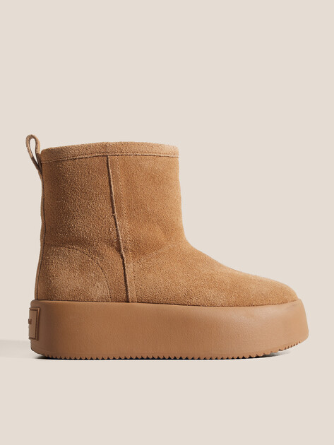 Женские угги MAISON DAVID, Артикул AJ1406-6-1, бежево-коричневый | 4111900. Ракурс 1