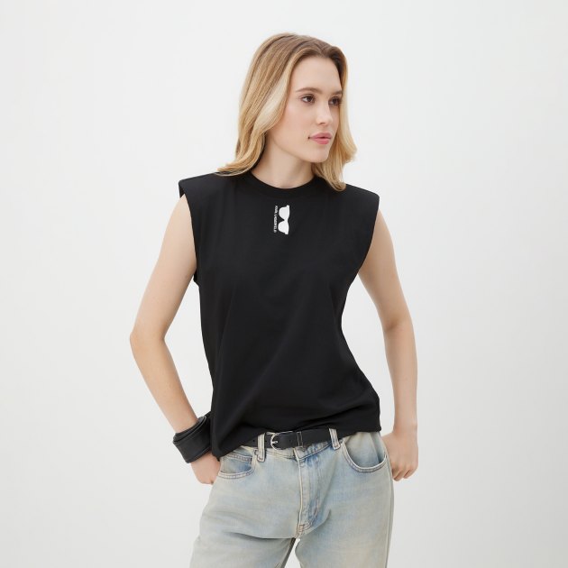 KARL LAGERFELD SUNGLASSES SHOULDER PAD TANK 245W1716 4115756