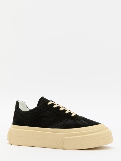 Мужские кеды MM6 MAISON MARGIELA, Артикул SH3WS0004, черный | 4122718. Ракурс 1 Мужские кеды MM6 MAISON MARGIELA, Артикул SH3WS0004, черный | 4122718. Ракурс 1