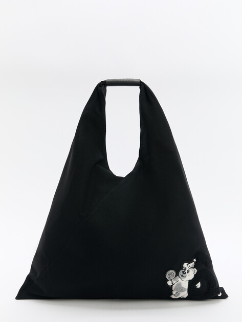 Женский шоппер MM6 MAISON MARGIELA, Артикул S54WD0039, черный | 4122792. Ракурс 1