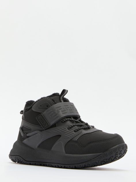 Детские ботинки FILA TORNADO MID JR B, Артикул TORNADO MID JR B, черный | 4128664. Ракурс 1 Детские ботинки FILA TORNADO MID JR B, Артикул TORNADO MID JR B, черный | 4128664. Ракурс 1