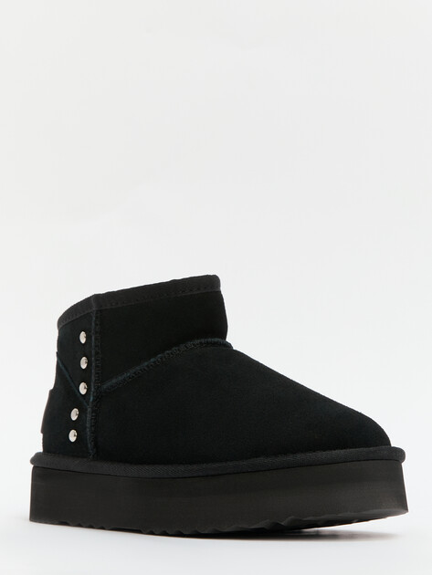 Женские угги PEPE JEANS DISSY METAL W, Артикул PLS50531, черный | 4135720. Ракурс 1 Женские угги PEPE JEANS DISSY METAL W, Артикул PLS50531, черный | 4135720. Ракурс 1