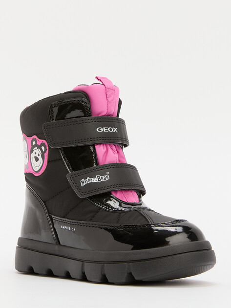 Детские ботинки GEOX J WILLABOOM GIRL B A, Артикул J46HWG, черный | 4137273. Ракурс 1 Детские ботинки GEOX J WILLABOOM GIRL B A, Артикул J46HWG, черный | 4137273. Ракурс 1