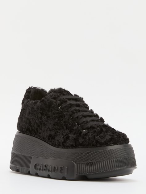 Женские кеды CASADEI NEXUS - SENALES, Артикул 2X975W070, черный | 4145649. Ракурс 1