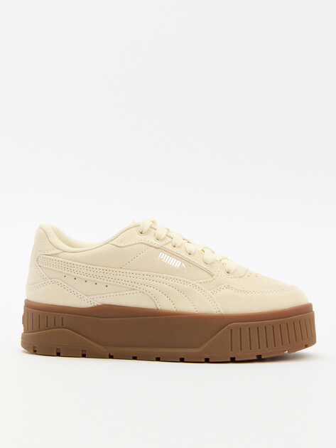 Женские кеды PUMA Karmen II Idol SD, Артикул 397462, молочно-бежевый | 4153147. Ракурс 1