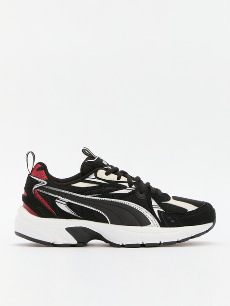 Кроссовки PUMA Milenio Tech Suede, Артикул 393489, черный | 4153154. Ракурс 1