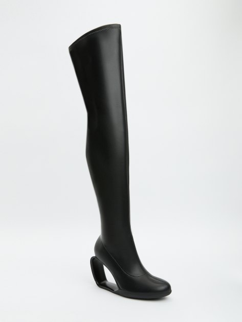 Long boots nude sale
