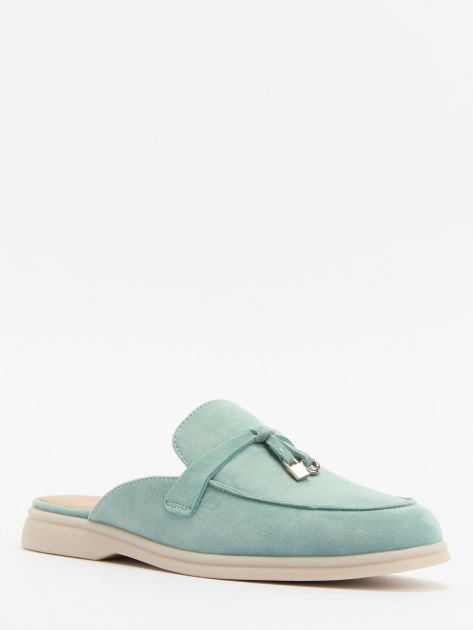 Мюли TENDANCE, Артикул YS-2299-230W, бирюзовый | 4176674. Ракурс 1