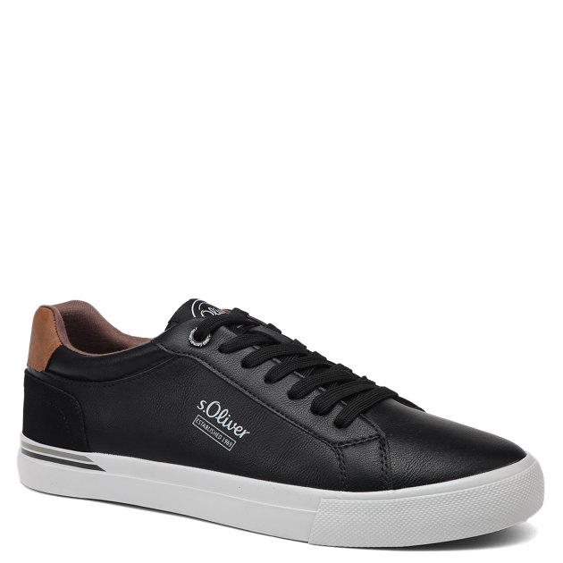 Мужские кеды S.OLIVER SANAKO1, Артикул 5-13677-42 (K), черный | 4182583. Ракурс 1