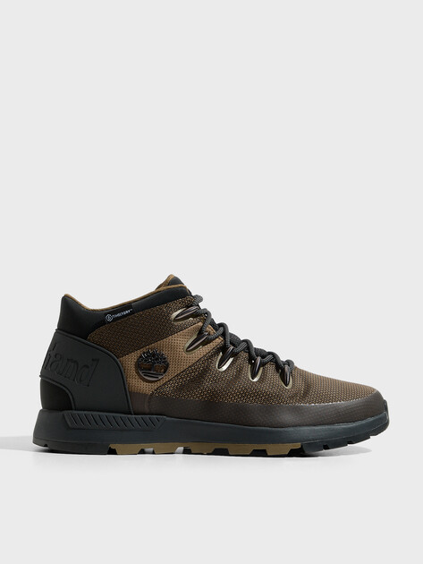 Мужские высокие кроссовки TIMBERLAND SPRINT TREKKER, Артикул Sprint Trekker Mid Fabric WP, темный хаки | 4187718. Ракурс 1
