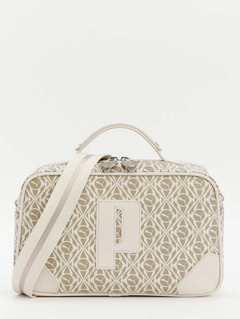 White and gold puma handbag new arrivals