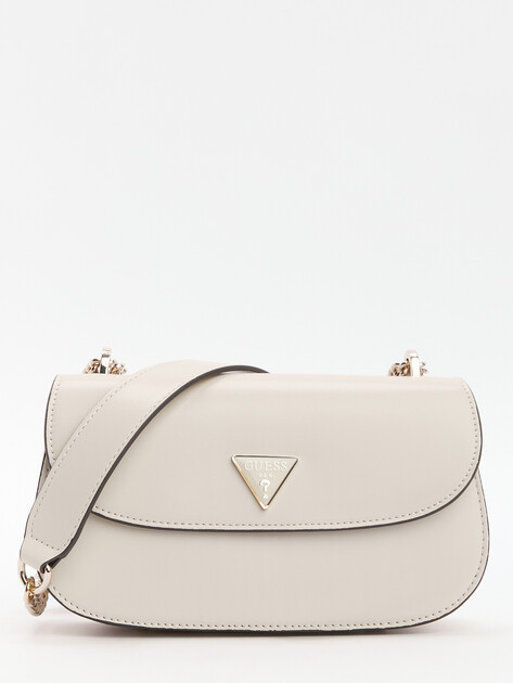Женский сэдл GUESS DARYNA CONVERTIBLE XBODY FLAP, Артикул HWVG9493210, молочно-бежевый | 4190180. Ракурс 1