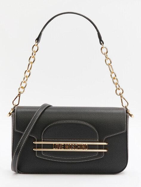 Женская сумка  LOVE MOSCHINO INFINITY LOVE, Артикул JC4345PP FW24, черный | 4192280. Ракурс 1