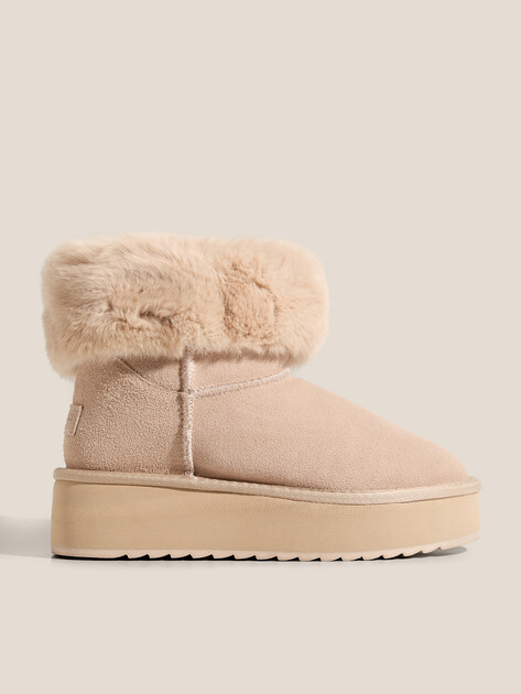 Женские угги TENDANCE, Артикул WD500-50-SA, серовато-бежевый | 4196946. Ракурс 1