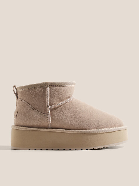 Женские угги TENDANCE, Артикул WD500-2-SA/RV, песочно-бежевый | 4197002. Ракурс 1