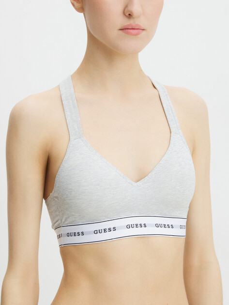 Женский бюстгальтер GUESS CARRIE PADDED TRIANGLE, Артикул O1GC15KBBU1, серый | 4203623. Ракурс 1