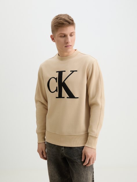 CALVIN KLEIN JEANS SENSES PERFORATED MONOLOGO JUMPER 4213596