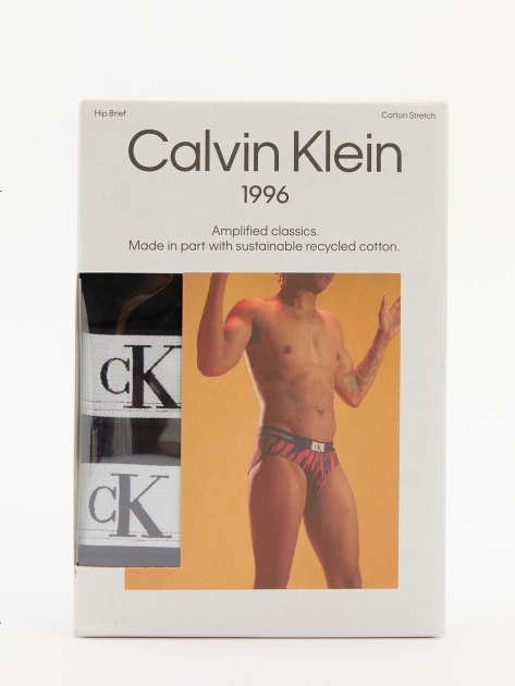 CALVIN KLEIN CK 96 COTTON HIP BRIEF 3PK 4213704