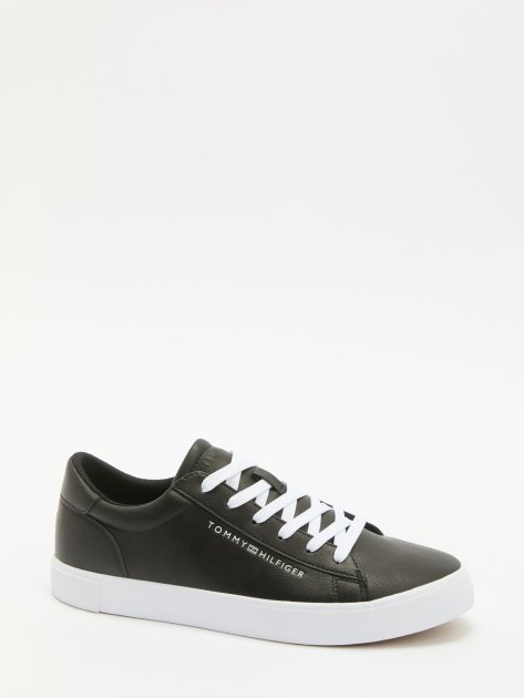 Мужские кеды TOMMY HILFIGER RIBBY2, Артикул RIBBY2, черный | 4216465. Ракурс 1 Мужские кеды TOMMY HILFIGER RIBBY2, Артикул RIBBY2, черный | 4216465. Ракурс 1