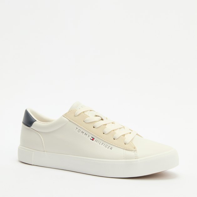 Мужские кеды TOMMY HILFIGER RIBBY, Артикул RIBBY, молочно-белый | 4216504. Ракурс 1 Мужские кеды TOMMY HILFIGER RIBBY, Артикул RIBBY, молочно-белый | 4216504. Ракурс 1