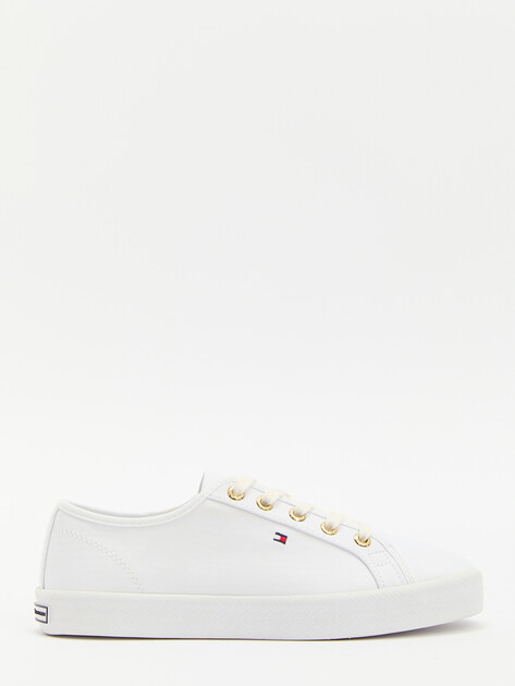 Женские кеды TOMMY HILFIGER ESSENTIAL NAUTICAL SNEAKER, Артикул FW0FW06512, белый | 4224443. Ракурс 1 Женские кеды TOMMY HILFIGER ESSENTIAL NAUTICAL SNEAKER, Артикул FW0FW06512, белый | 4224443. Ракурс 1