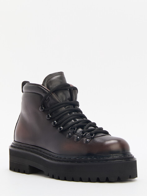 Женские ботинки OFFICINE CREATIVE, Артикул BLOSSOM/009, темно-коричневый | 4232671. Ракурс 1 Женские ботинки OFFICINE CREATIVE, Артикул BLOSSOM/009, темно-коричневый | 4232671. Ракурс 1