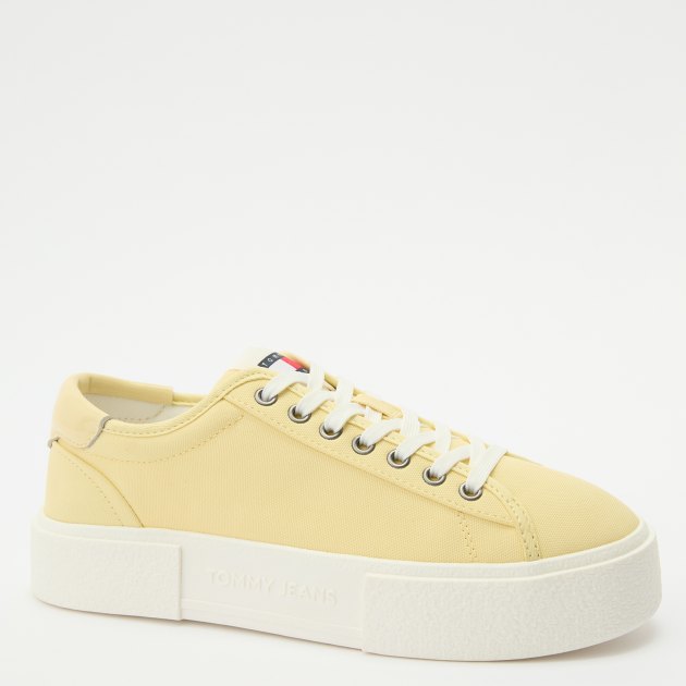 Женские кеды TOMMY JEANS, Артикул EN0EN02480(K), желтый | 4235045. Ракурс 1 Женские кеды TOMMY JEANS, Артикул EN0EN02480(K), желтый | 4235045. Ракурс 1