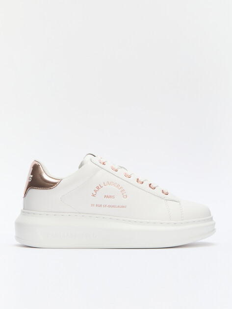 Женские кеды KARL LAGERFELD KAPRI Maison Karl Lace, Артикул KL62538, белый | 4238445. Ракурс 1