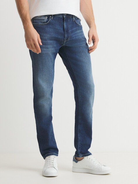 Мужские джинсы PEPE JEANS STANLEY, Артикул PM206326HS6, темно-синий | 4238717. Ракурс 1