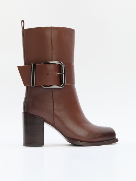 Женские полусапоги TENDANCE, Артикул GLC3463-01, коричневый | 4239342. Ракурс 1