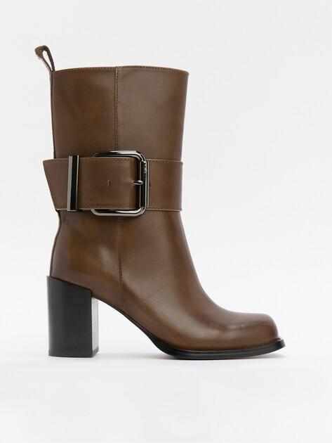 Женские полусапоги TENDANCE, Артикул GLC3463-01, зелено-коричневый | 4239350. Ракурс 1