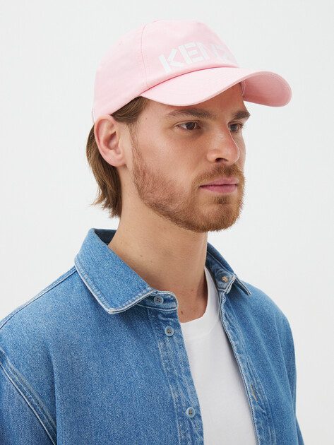 Мужская бейсболка KENZO CAP, Артикул AC101, розовый | 4244776. Ракурс 1 Мужская бейсболка KENZO CAP, Артикул AC101, розовый | 4244776. Ракурс 1