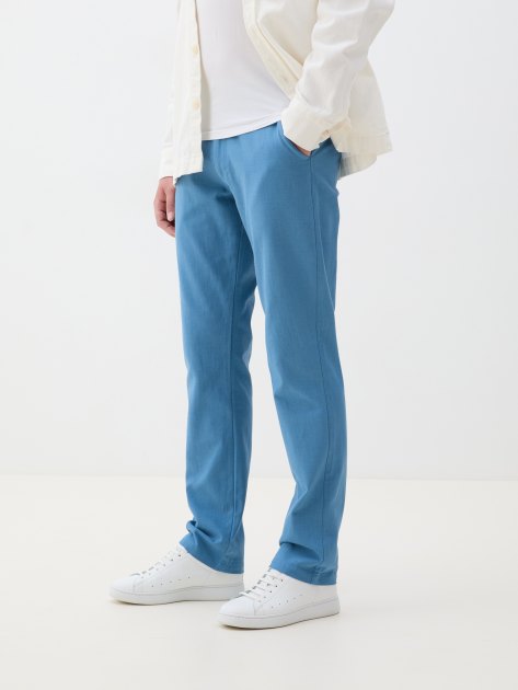 Мужские брюки MAISON DAVID, Артикул BLN916-1, темно-голубой | 4246546. Ракурс 1