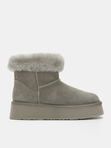 Женские угги TENDANCE, Артикул YS-38168D-46, коричневато-серый | 4246627. Ракурс 1