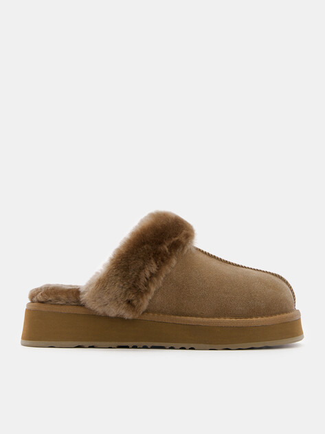 Женские шлепанцы TENDANCE, Артикул YS-38115L-1, зелено-коричневый | 4247073. Ракурс 1